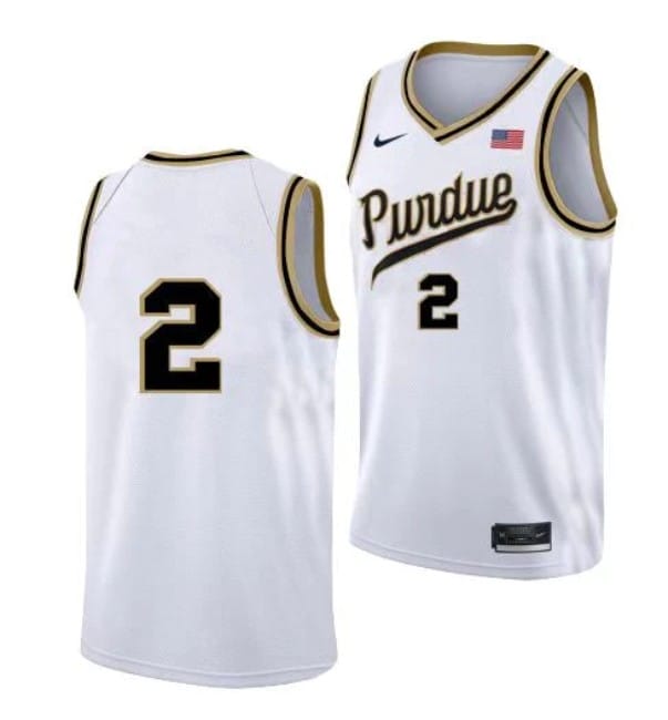 Fletcher Loyer Jersey #2 Purdue Boilermakers College Basketball Jerseys Rick Mount Throwback No Name