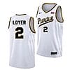 Fletcher Loyer Jersey #2 Purdue Boilermakers College Basketball Jerseys Rick Mount Throwback with Name