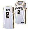 Fletcher Loyer Jersey #2 Purdue Boilermakers College Basketball Jerseys White