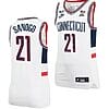 Men's #21 Adama Sanogo Jersey UConn Huskies College Basketball Jerseys White
