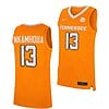 Olivier Nkamhoua Jersey #21 Tennessee Volunteers College Basketball Orange