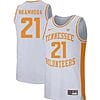 Olivier Nkamhoua Jersey #21 Tennessee Volunteers College Basketball White