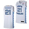 Will Shaver Jersey #21 North Carolina Tar Heels College Basketball Jerseys White