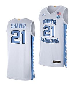 Will Shaver Jersey North Carolina Tar Heels