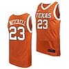 Dillon Mitchell Jersey #23 Texas Longhorns College Basketball Orange