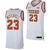 Dillon Mitchell Jersey #23 Texas Longhorns College Basketball White