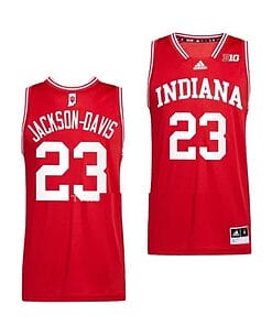 Men's #23 Trayce Jackson Davis Jersey Indiana Hoosiers College Basketball Jerseys Red
