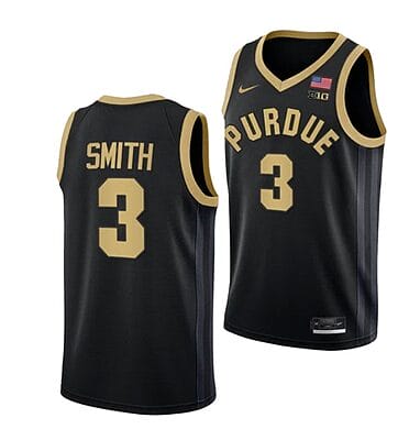 Braden Smith Jersey #3 Purdue Boilermakers College Basketball Jerseys Black