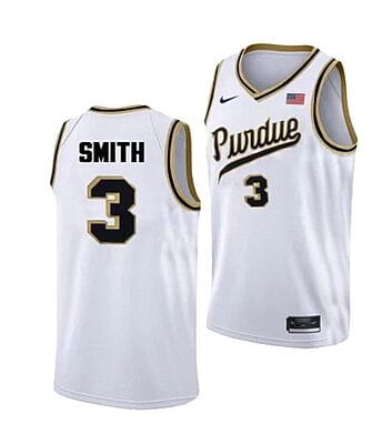 Braden Smith Jersey #3 Purdue Boilermakers College Basketball Jerseys Rick Mount Throwback with Name