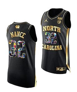 Pete Nance Jersey #32 North Carolina Tar Heels College Basketball Jerseys Black