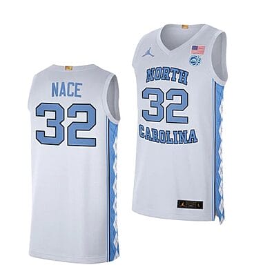 Pete Nance Jersey #32 North Carolina Tar Heels College Basketball Jerseys White
