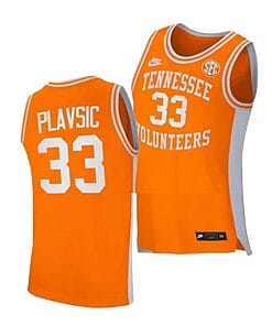 Uros Plavsic Jersey Tennessee Volunteers