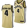 Trey Kaufman Renn Jersey #4 Purdue Boilermakers College Basketball Jerseys Gold