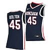 Rasir Bolton Jersey #45 Gonzaga Bulldogs College Basketball Jerseys Navy
