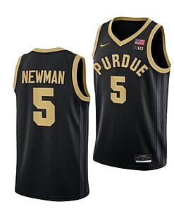 Brandon Newman Jersey #5 Purdue Boilermakers College Basketball Jerseys Black