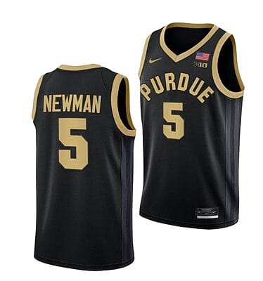 Brandon Newman Jersey #5 Purdue Boilermakers College Basketball Jerseys Black