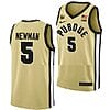 Brandon Newman Jersey #5 Purdue Boilermakers College Basketball Jerseys Gold