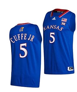Kyle Cuffe Jr Jersey Kansas Jayhawks