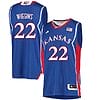 Andrew Wiggins Jersey #22 Jayhawks Royal Classic College Basketball Jerseys