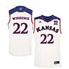 Andrew Wiggins Jersey #22 Jayhawks White College Basketball Jerseys
