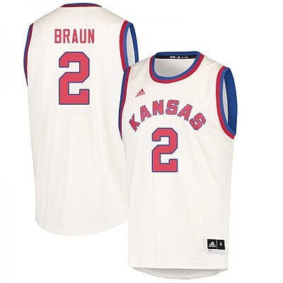 Christian Braun Jersey #2 Cream Stitched College Basketball Jerseys
