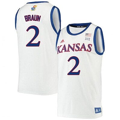 Christian Braun Jersey #2 White Alumi College Basketball Jerseys