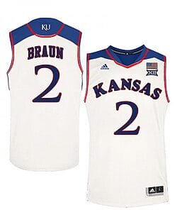 Christian Braun Jersey #2 White High School College Basketball Jerseys