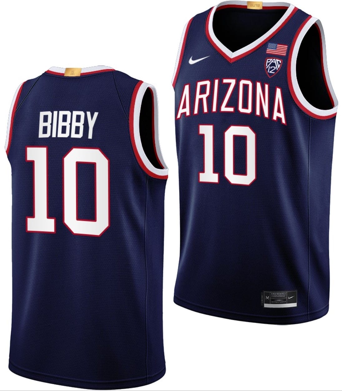 Mike Bibby Jersey #10 Arizona Wildcats College Basketball Limited Navy