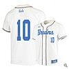 Mikey Perez Jersey #10 UCLA Bruins Baseball NCAA College White Alumni