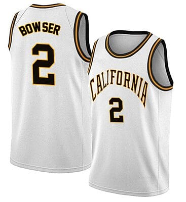 Monty Bowser Jersey #2 California Golden Bears College Basketball White