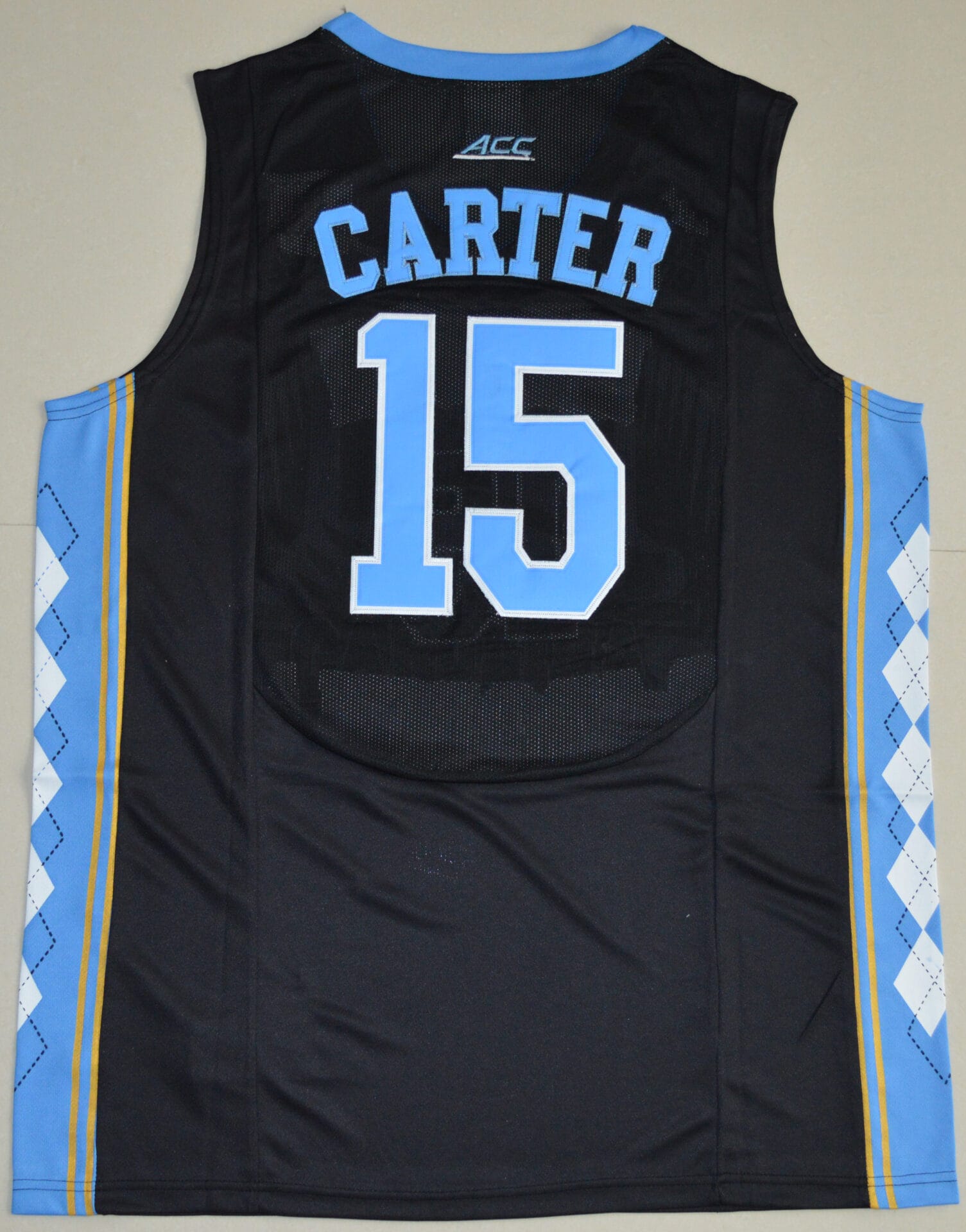 Vince Carter Jersey #15 North Carolina Tar Heels NCAA Basketball Black