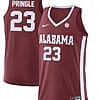 Nick Pringle Jersey Alabama Crimson Tide College Basketball Replica Crimson #23