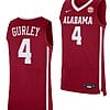 Noah Gurley Jersey Alabama Crimson Tide College Basketball Crimson #4