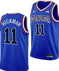 Nolan Hickman Jersey Gonzaga Bulldogs