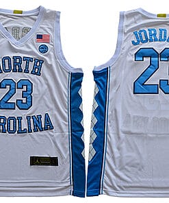 Michael Jordan jersey #23 North Carolina Tar Heels NCAA Basketball White