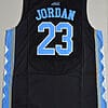 Michael Jordan jersey #23 North Carolina Tar Heels NCAA Basketball Black