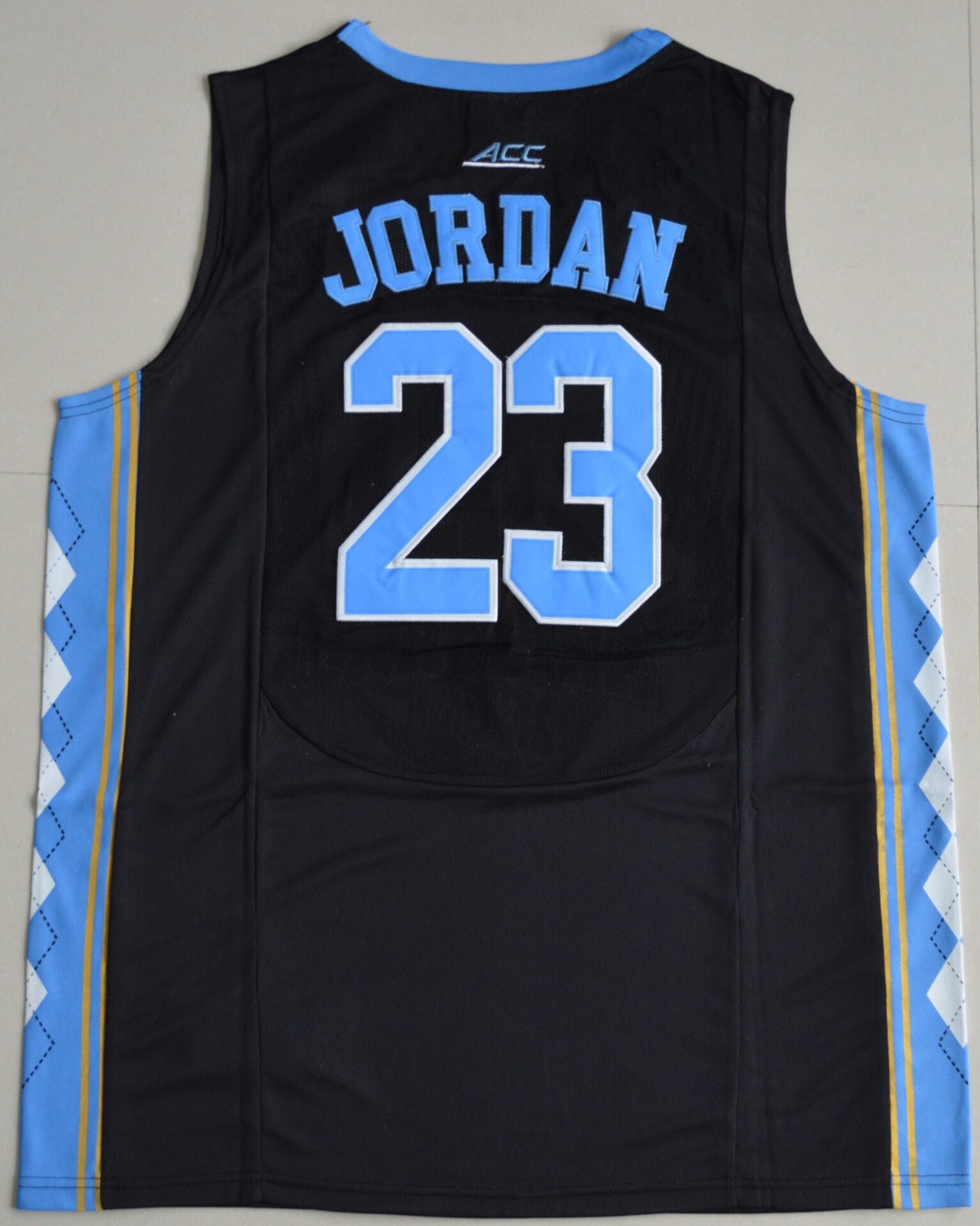 Michael Jordan jersey #23 North Carolina Tar Heels NCAA Basketball Black