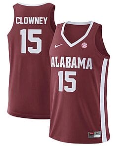 Noah Clowney Jersey Alabama Crimson Tide College Basketball Replica Crimson #15