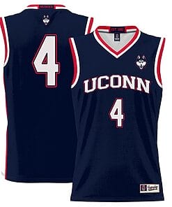 Nahiem Alleyne Jersey UConn Huskies College Basketball No Name Navy #41