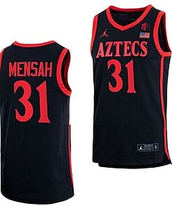 Nathan Mensah Jersey San Diego State Aztecs