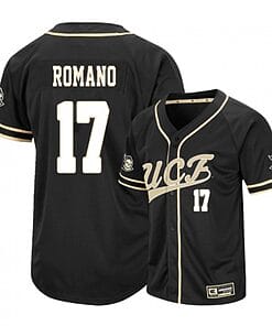 Nick Romano Jersey #17 UCF Knights Baseball NCAA College Black Alumni