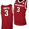 Nick Smith Jersey #3 Arkansas Razorbacks College Basketball Cardinal