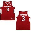 Nick Smith Jersey #3 Arkansas Razorbacks College Basketball Red