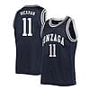 Nolan Hickman Jersey #11 Gonzaga Bulldogs College Basketball Navy