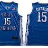 Vince Carter Jersey #15 North Carolina Tar Heels NCAA Basketball Blue
