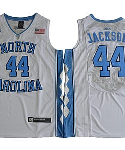 Justin Jackson Jersey #44 North Carolina Tar Heels NCAA Basketball White