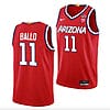 Oumar Ballo Jersey #11 Arizona Wildcats College Basketball Red