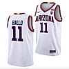 Oumar Ballo Jersey #11 Arizona Wildcats College Basketball White