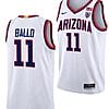 Oumar Ballo Jersey #11 Arizona Wildcats College Basketball Limited White