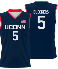 Paige Bueckers Jersey UConn Huskies College Basketball Navy #51